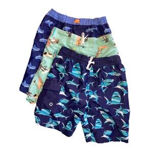 Boys 6/7 Swim Trunks 3 PCs Bundle